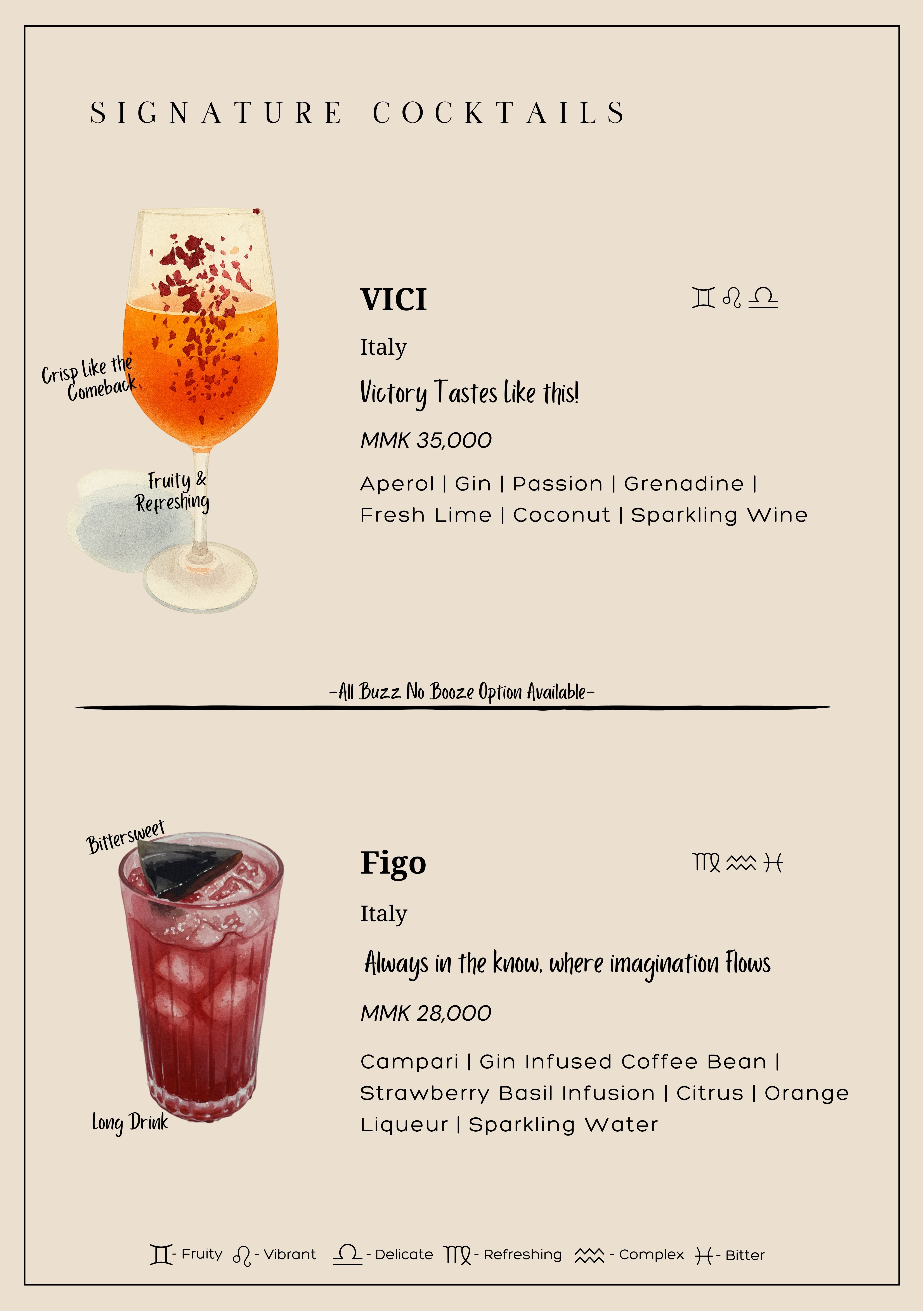 001 Lounge menu